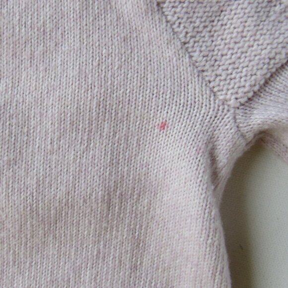 The Children’s Place Girls Faux Pearl Cable Knit Sweater Dress Size 7/8 Pink - Picture 10 of 10